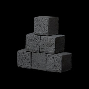 cube charcoal